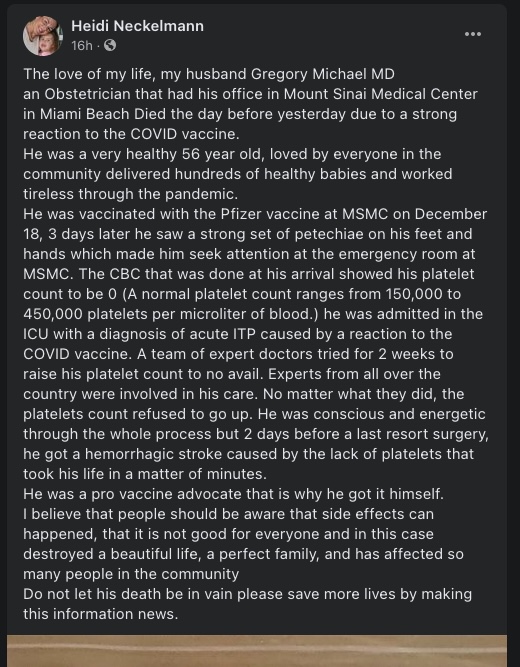 Covid19 Vaccine Side Effects